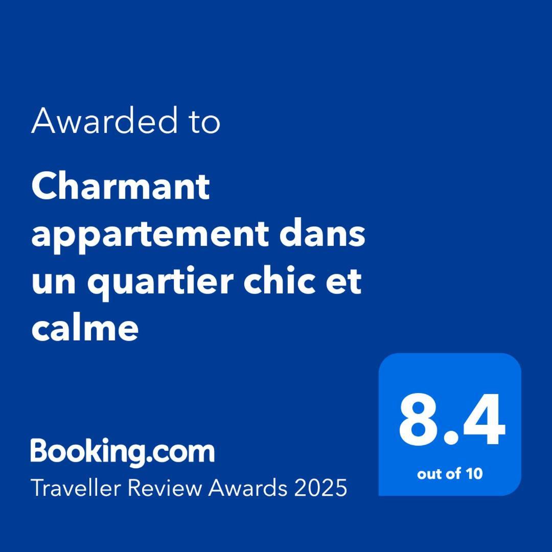 Charmant Appartement Dans Un Quartier Chic Et Calme Маракеш Екстериор снимка